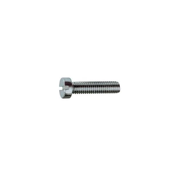 Newport Fasteners M6-1.00 x 14 mm Slotted Cheese Machine Screw, Plain 18-8 Stainless Steel, 2000 PK 914383-BR-2000 - main